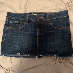Abercrombie and Fitch denim skirt